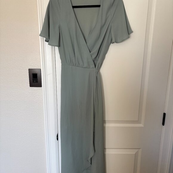 Show Me Your Mumu Sophia Wrap Maxi Dress | Medium - Picture 3 of 3